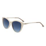 Óculos De Sol Colcci Valentina C0123 Branco Off White Lente Azul