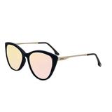 Óculos De Sol Colcci Valentina C0123 Preto Lente Rose Gold