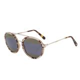 Óculos De Sol Demi Rose E Dourado Brilho Cindy C0096fb540 Colcci