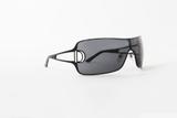 Óculos de Sol Dior em Metal Preto Lente Preta