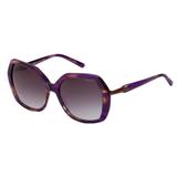Óculos De Sol Garnet Feminino Roxo Demi Degradê 5015 Colcci
