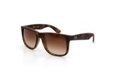 Óculos de Sol Masculino Ray Ban Proteção UV Degradê Marrom - Ray-ban