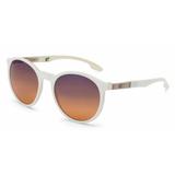 Oculos De Sol Mormaii Maui M0035b4721 Branco Lente Azul Degradê Laranja - Colcci