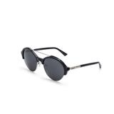 Óculos De Sol Preto E Prata Lente Cinza C0061a3422 Colcci