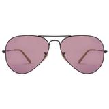 Óculos De Sol Ray Ban Aviador Metal Rb3025 9066z0/58 Preto/bege