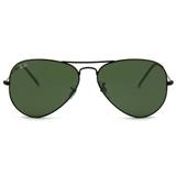 Óculos De Sol Ray Ban Aviador Metal Rb3025l L2823/58 Preto