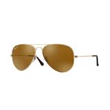 Óculos De Sol Ray Ban Aviator Clássico RB3025 Ouro