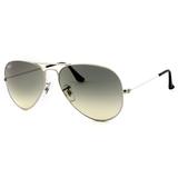 Óculos De Sol Ray Ban Aviator Rb3025 Cinza