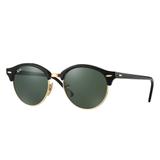 Óculos De Sol Ray-Ban Clubround Preto/Verde 51-19 - Ray ban