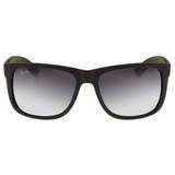 Óculos De Sol Ray Ban Justin Rb4165l Preto - 601/8g - 54