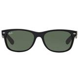 Óculos De Sol Ray Ban New Wayfarer Rb2132ll 622/55 Preto Emborrachado