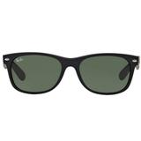 Óculos De Sol Ray Ban New Wayfarer Rb2132ll 622/55 Preto Emborrachado