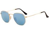 Óculos De Sol Ray Ban Rb 3548 001/90 54 3n Hexagonal