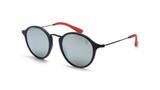 Óculos de sol ray ban rb2447nm black matte scuderia ferrari