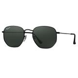 Óculos De Sol Ray-ban Rb3548n 002/58 54 Hexagonal Polarizado - Ray ban