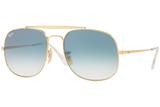 Óculos de sol ray ban rb3561 general azul degrade