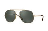 Óculos de sol ray ban rb3561 general gold black