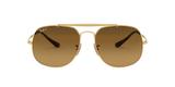 Óculos de sol ray ban rb3561 general marrom
