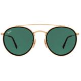 Óculos De Sol Ray Ban Round Double Bridge Rb3647n 001-51