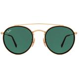 Óculos De Sol Ray Ban Round Double Bridge Rb3647n 001-51