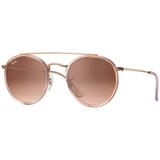 Óculos De Sol Ray-Ban Round Double Bridge Rb3647n 9069a5-51 - Ray ban