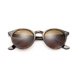 Óculos De Sol Ray-Ban Round Stylish Marrom 49-21 - Ray ban