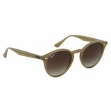 Óculos De Sol Ray Ban Round Stylish Marrom 49-21