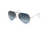 Óculos de Sol Ray Ban Unissex Metal Proteção UV Azul - Ray-ban