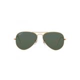 Óculos De Sol RayBann Aviator Rb3025L 001 58 62 Polarizado Dourado 62 - Ray ban
