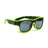 Óculos Escuro Neon LED Recarregável USB - Verde-limão - Hutz