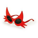 Óculos Gatinho Vermelho Acessório Carnaval Fantasia - Cromus