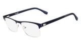 Óculos Lacoste L2198 424 Azul Lente Tam 55