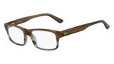 Óculos Lacoste L2705 210 Marrom Striped Lente Tam 53