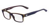 Óculos Lacoste L2705 414 Azul Roxo Lente Tam 53