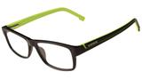 Óculos Lacoste L2707 003 Preto Verde Limão Lente Tam 53