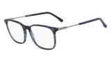 Óculos Lacoste L2805 424 Azul Striped Lente Tam 56