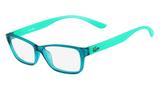 Óculos Lacoste L3803B 444 Azul Translucido Verde Lente Tam 51