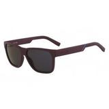 Óculos Lacoste L867S 604 Vinho Fosco Lente Marrom Flash Tam 57