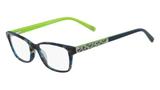 Óculos MARCHON NYC M-5001 215 Tartaruga Azul Verde Lente Tam 52