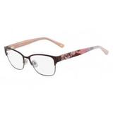 Óculos MARCHON NYC M-Amada 210 Marrom Estampado Lente Tam 52