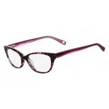 Óculos MARCHON NYC M-Chantelle 215 Tartaruga Roxo Lente Tam 51