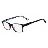 Óculos MARCHON NYC M-Cornelia 215 Tartaruga Azul Lente Tam 52