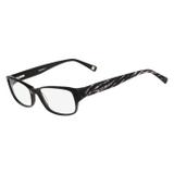 Óculos MARCHON NYC M-Roseland 001 Preto Estampado Lente Tam 51