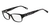 Óculos MARCHON NYC M-Roseland 001 Preto Estampado Lente Tam 51