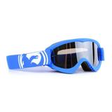 Óculos Motocross Dragon MDX Azul - Lente Cinza Espelhada