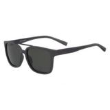 Óculos Nautica N6229S 035 Cinza Fosco Lente Cinza Flash Tam 56
