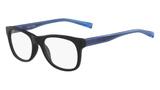 Óculos Nautica N8141 005 Preto Fosco Azul Lente Tam 54