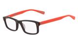 Óculos Nike 5537 210 Preto Laranja Lente Tam 47