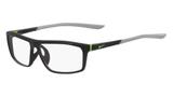 Óculos Nike 7083Uf 001 Preto Branco Lente Tam 56
