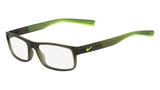 Óculos NIKE Nike 7090 320 Verde Translúcido Degradê Lente Tam 53